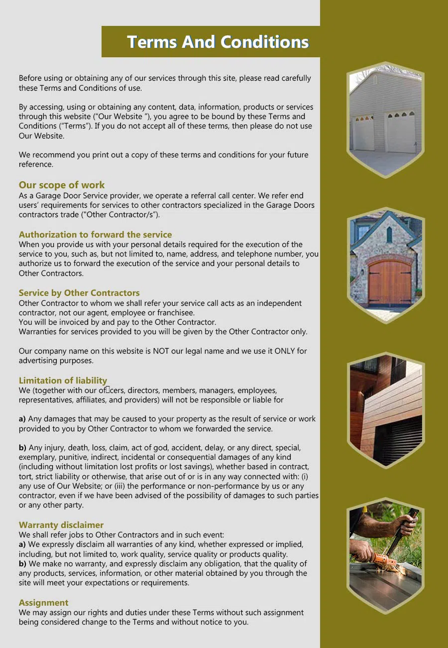 HighTech Garage Doors Avon, MA 508-470-2798